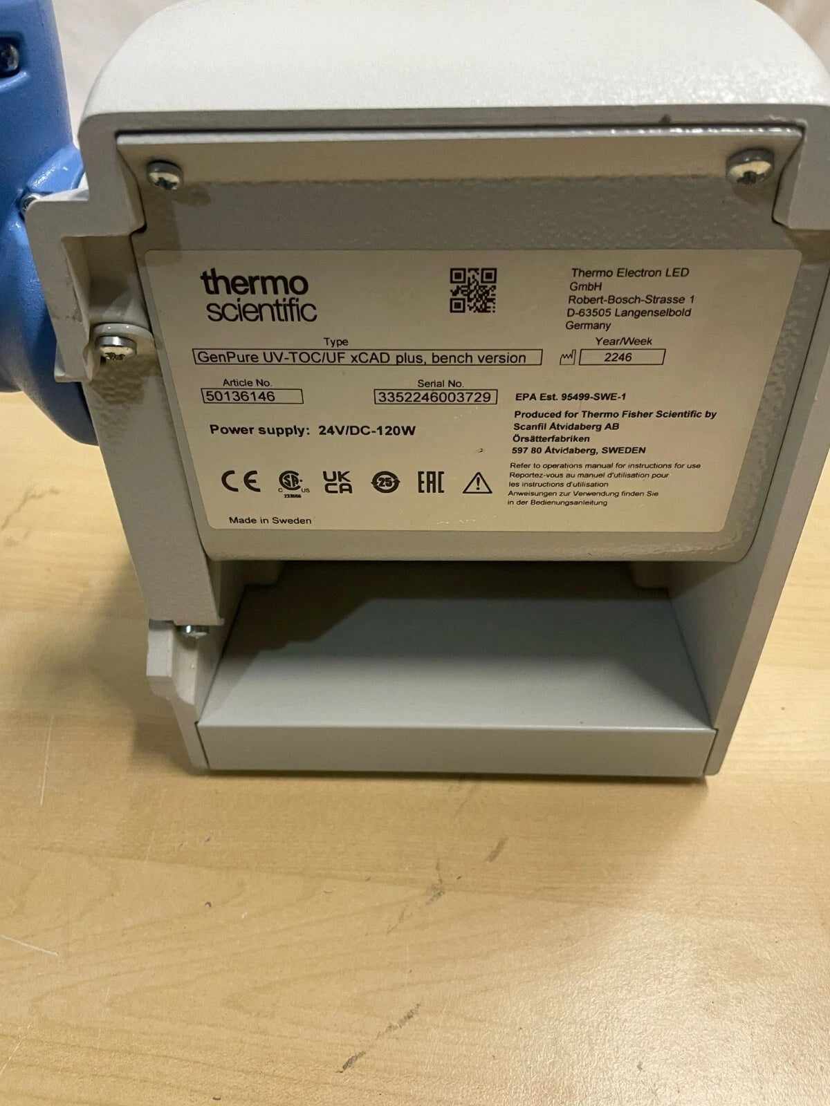 Thermo Scientific Barnstead GenPure UV-TOC xCAD Plus