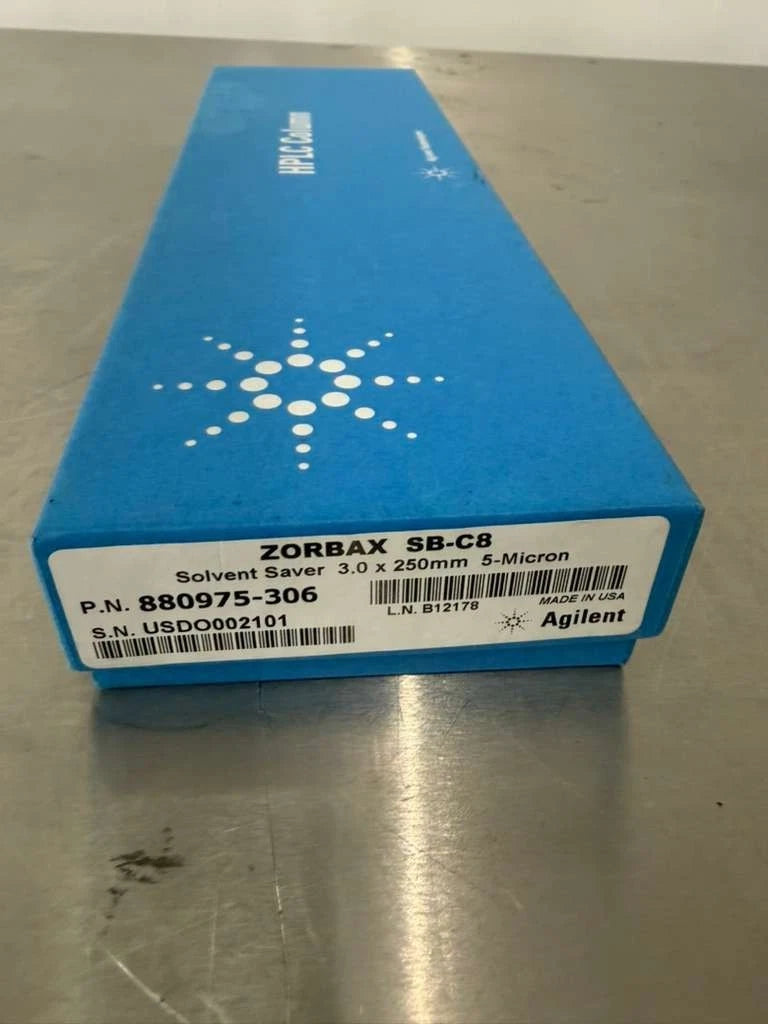 Agilent 880975-306 Zorbax SB-C8 880975-306 3.0X250mm 5-Micron L.N. B12178