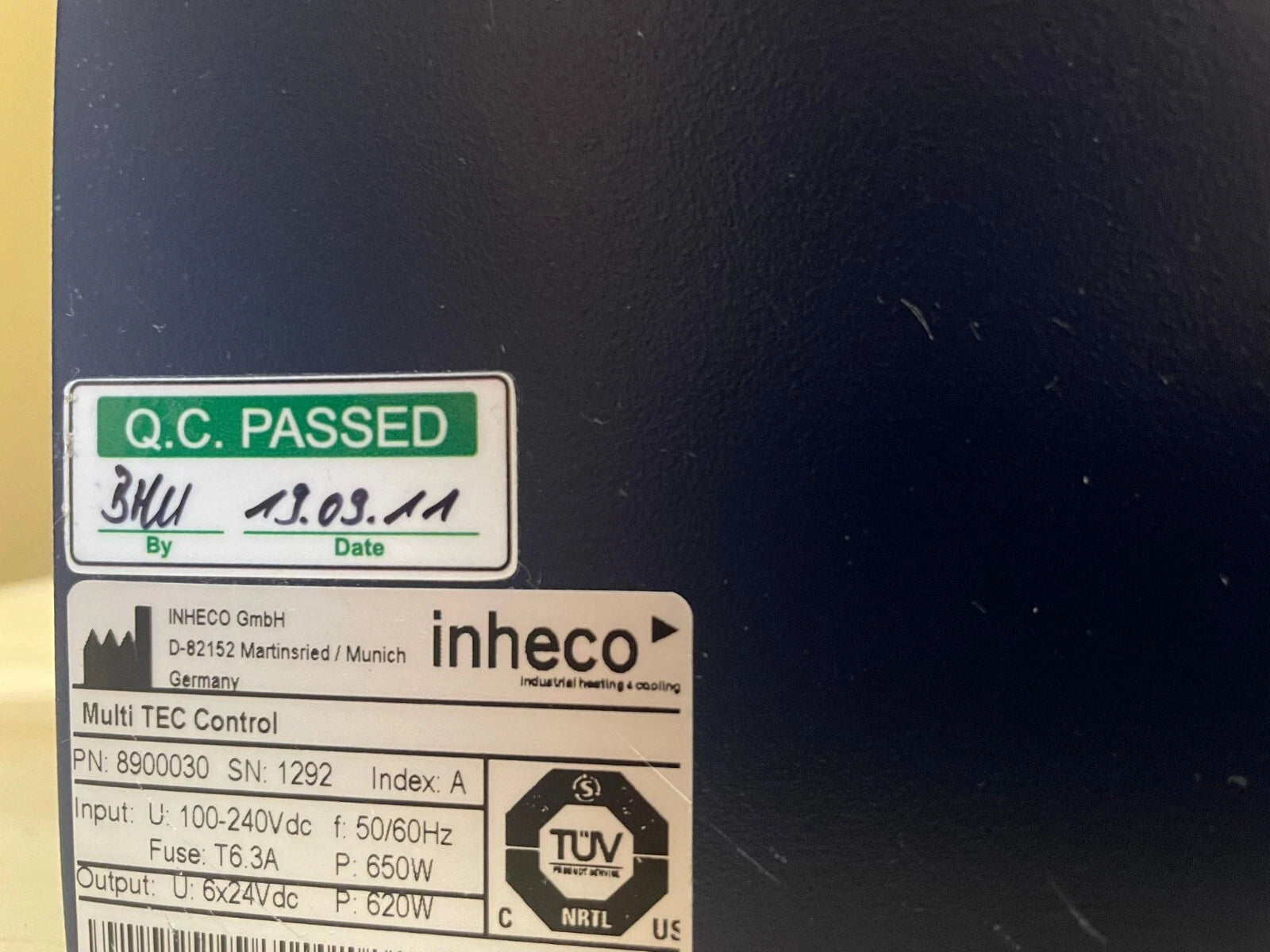 Inheco Multi TEC Control Temperature & Speed Controller for 2 Lab Shakers