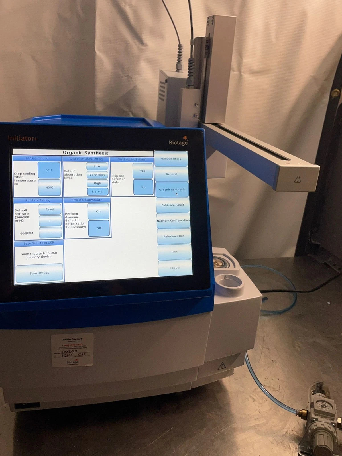 Biotage Initiator+ Microwave Synthesizer & Robot Eight | 30-Day Warranty