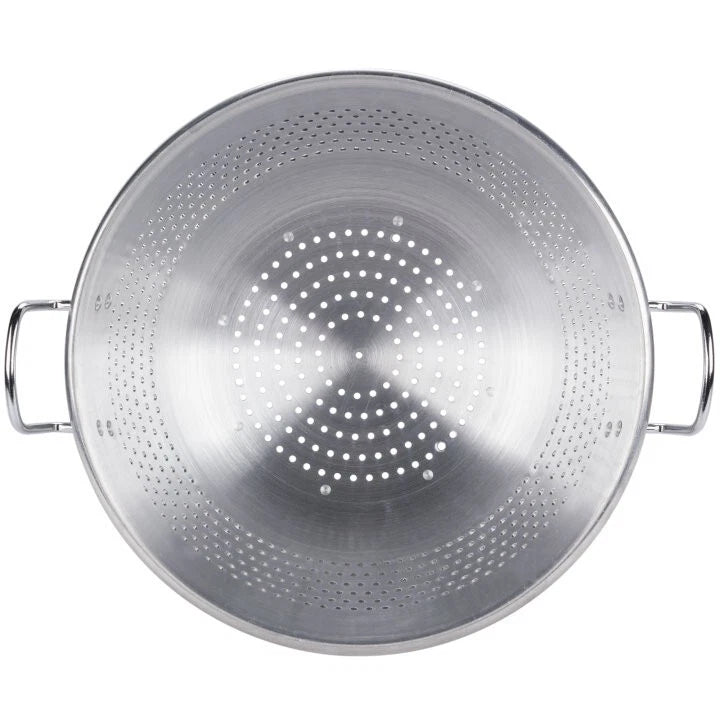 Vollrath 68350 16-quart aluminum colander Professional 18 gauge
