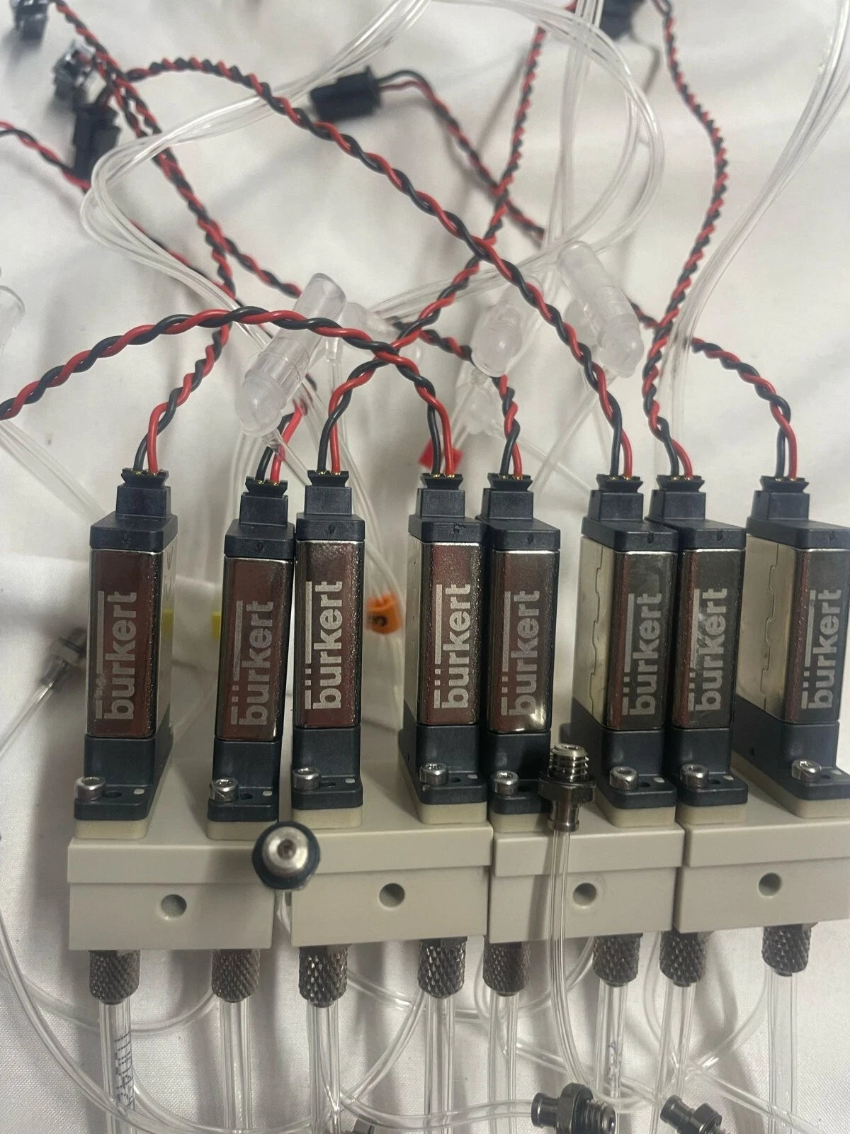 8 UNITS LOT Burkert Type 6724 T 1.2 AA PK 24V Solenoid valve