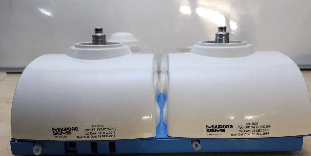 Millipore Milliflex Plus MXPPLUS02 - Dual Vacuum Pumps NO HEAD NO POWER SUPPLY