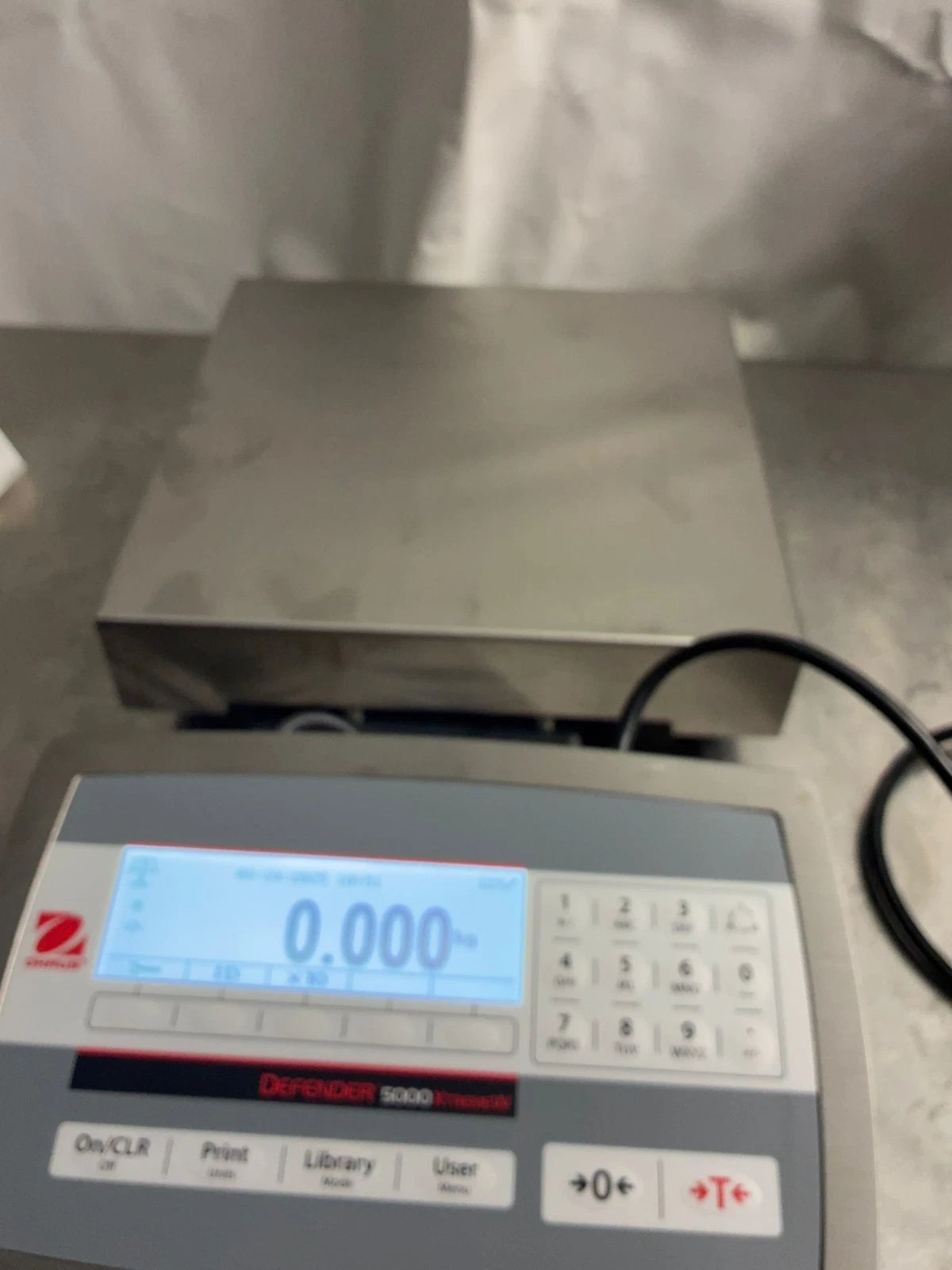 Ohaus TD52XW Defender 5000 Stainless Steel Digital Indicator 30 Days Warranty