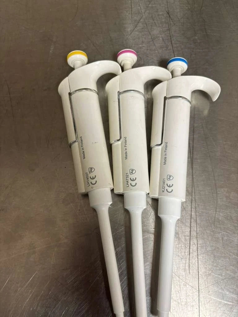 THERMO SCIENTIFIC FINNPIPETTE F1 SET OF 3 0.2-2 2-20 100-1000 uL