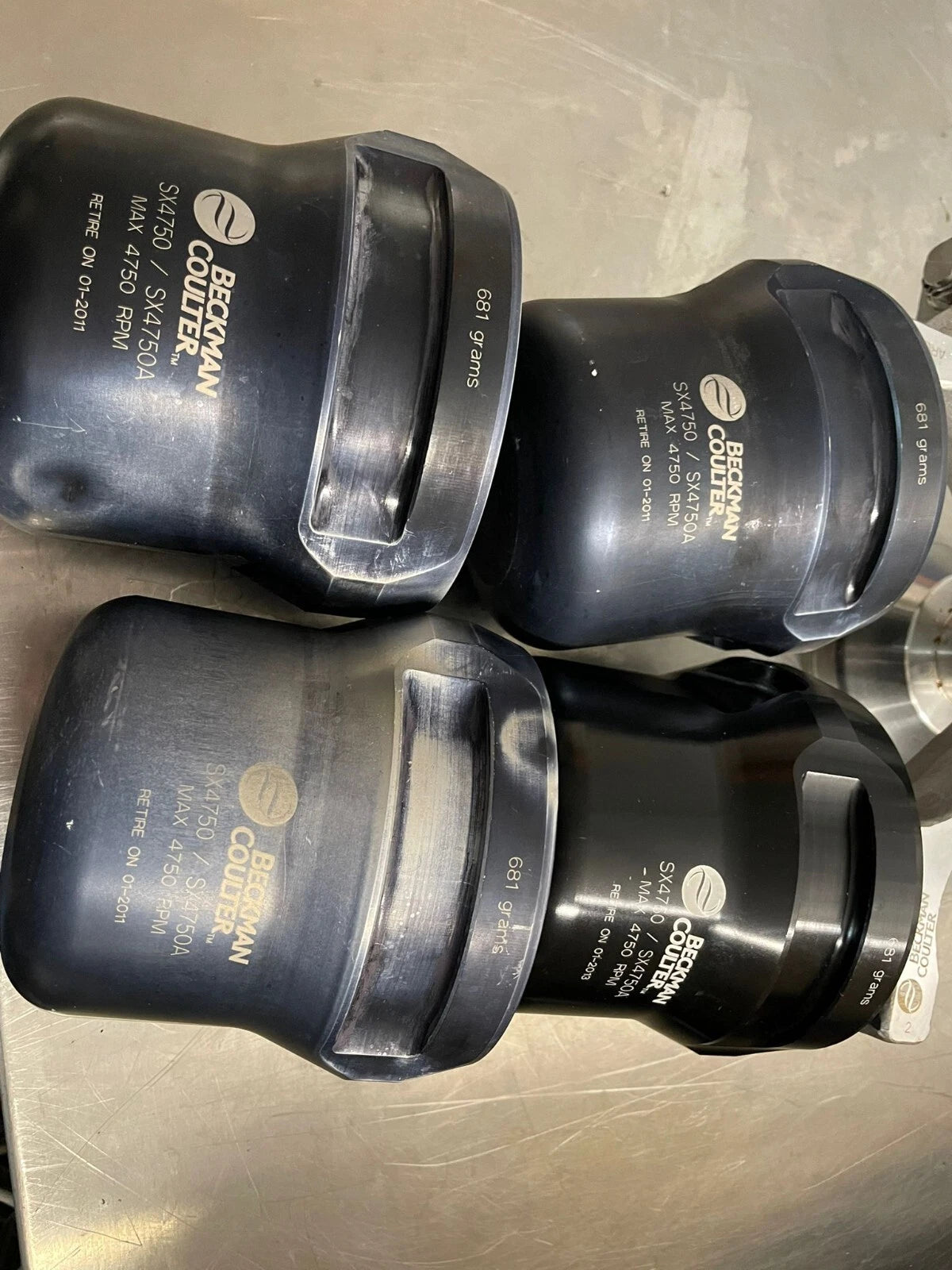 Beckman Coulter SX4750 Swinging Bucket Rotor 4750 RPM 42467 w/ Buckets