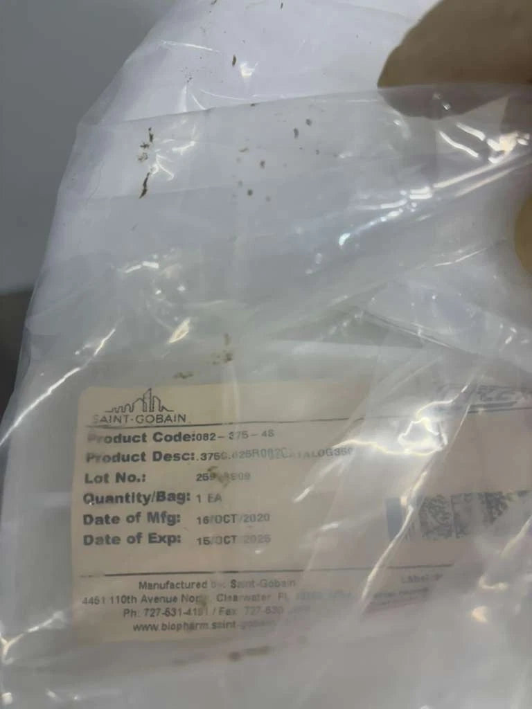 Saint Gobain C-Flex Tubing 082-375-4s Selead experied 10/15/2025