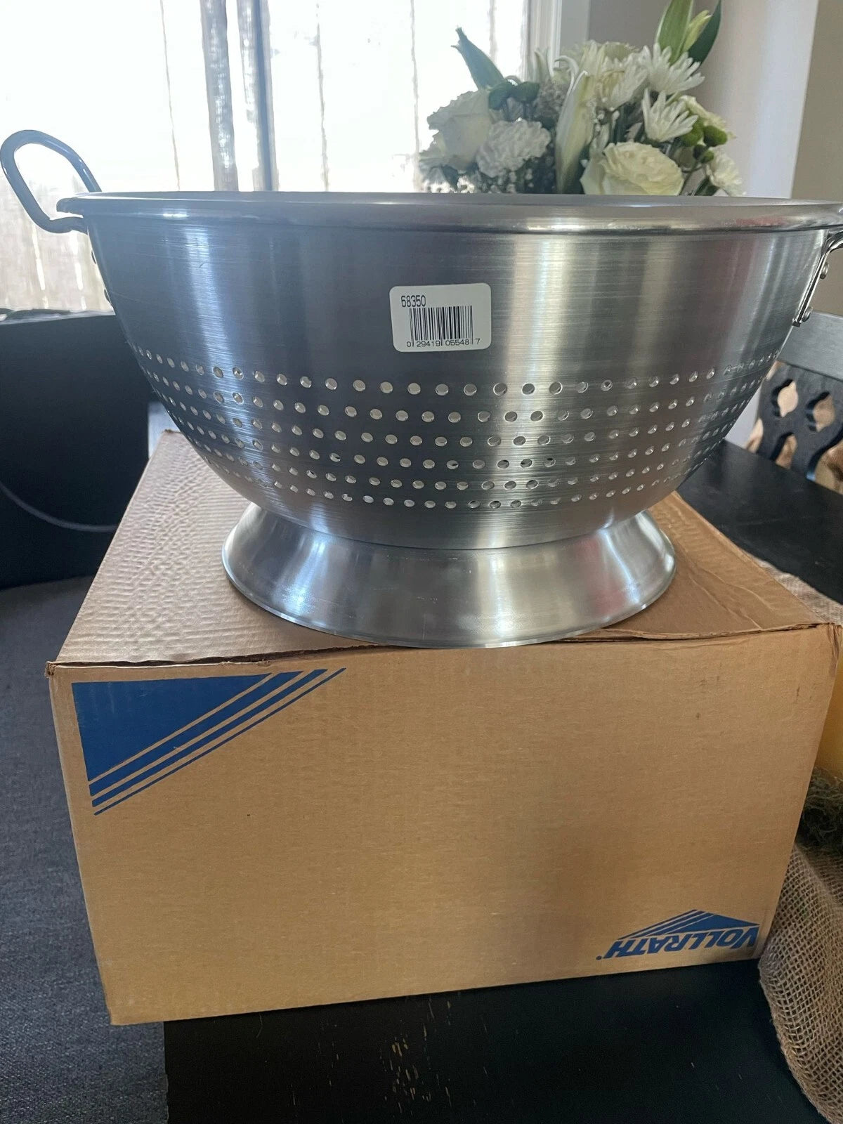 Vollrath 68350 Professional Aluminum Colander, 16 Qt. Capacity, 18 Gauge NEW