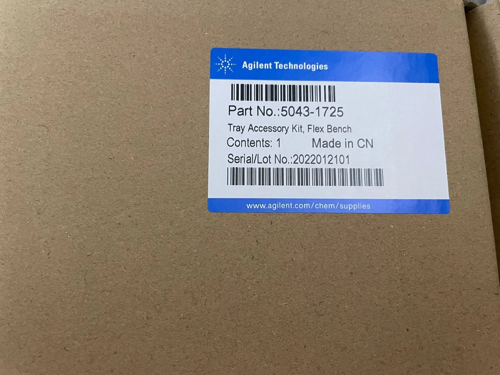 Agilent PN: 5043-1725 InfinityLab Flex Bench