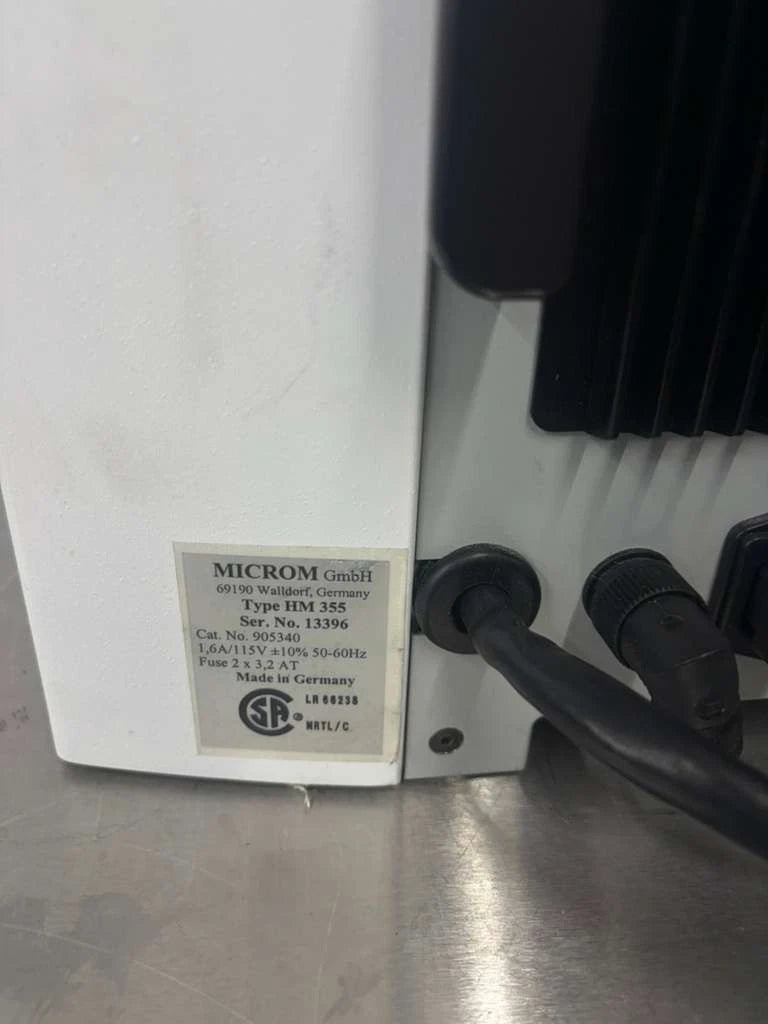 Microm HM 355 Fully Automatic Rotary Microtome - Tested see Video