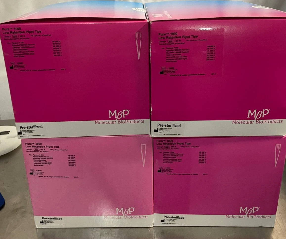 Thermo Molecular BioProductsPure 100 µL -1000 µL Pipet Tips 3581-05 (lot of 4)