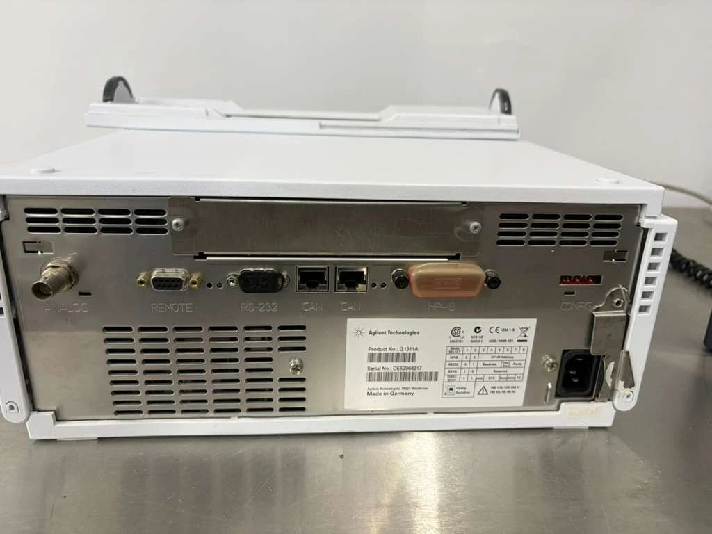 Agilent 1200 Series G1311A Quaternary Pump Power on Tetsted
