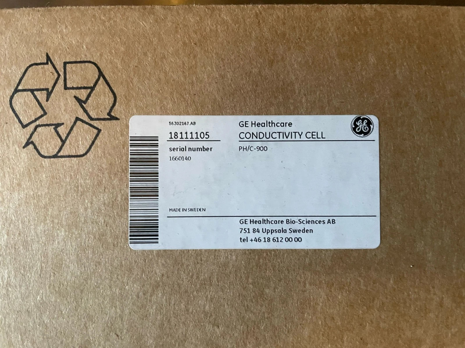 GE Pharmacia AKTA Conductivity Cell 56-1183-99 18111105 30 days Warranty